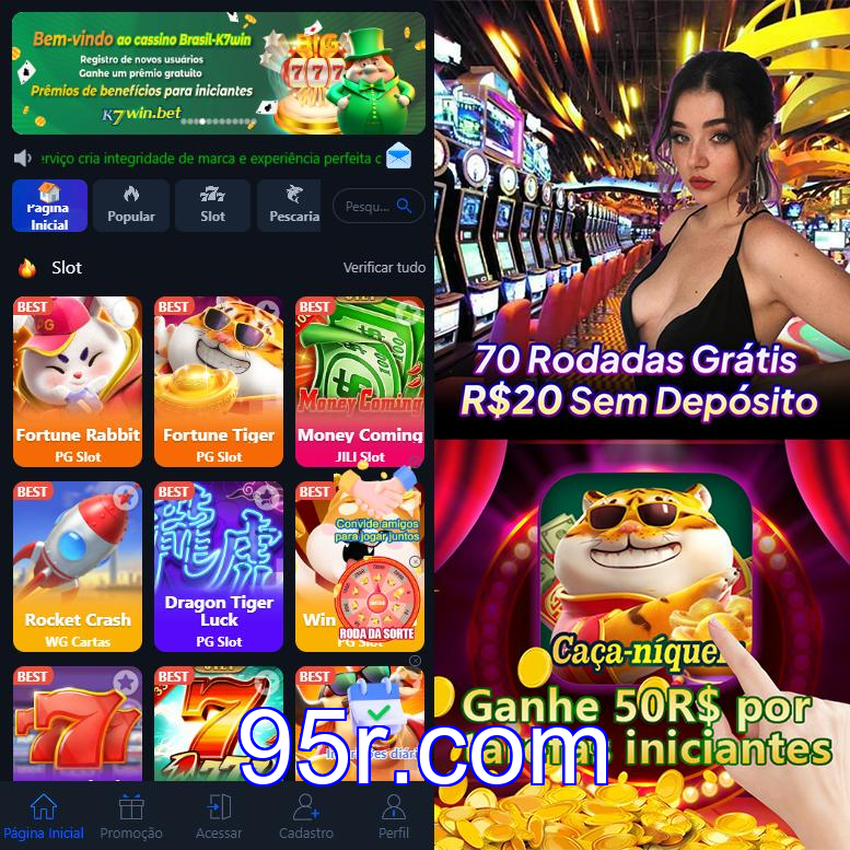 Cadastro no 95r: Comece com um Bônus de Boas-vindas!